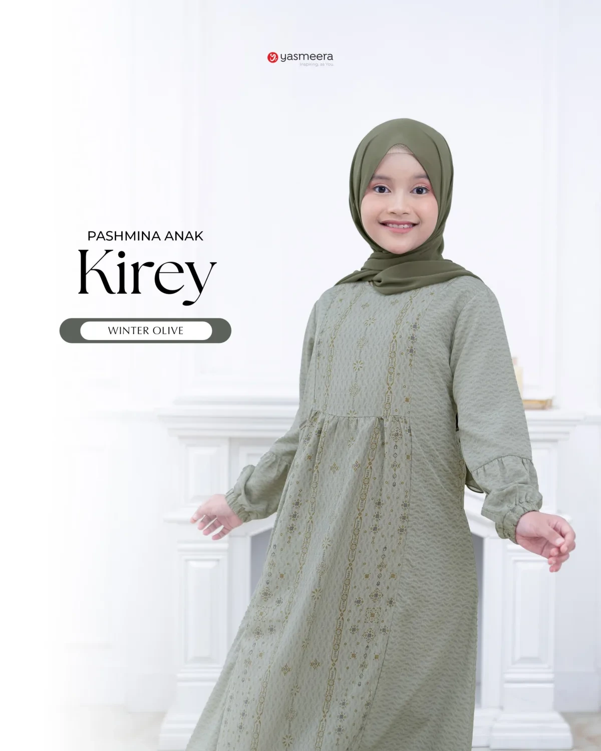 Yasmeera - PASHMINA KIREY GRADE B ANAK