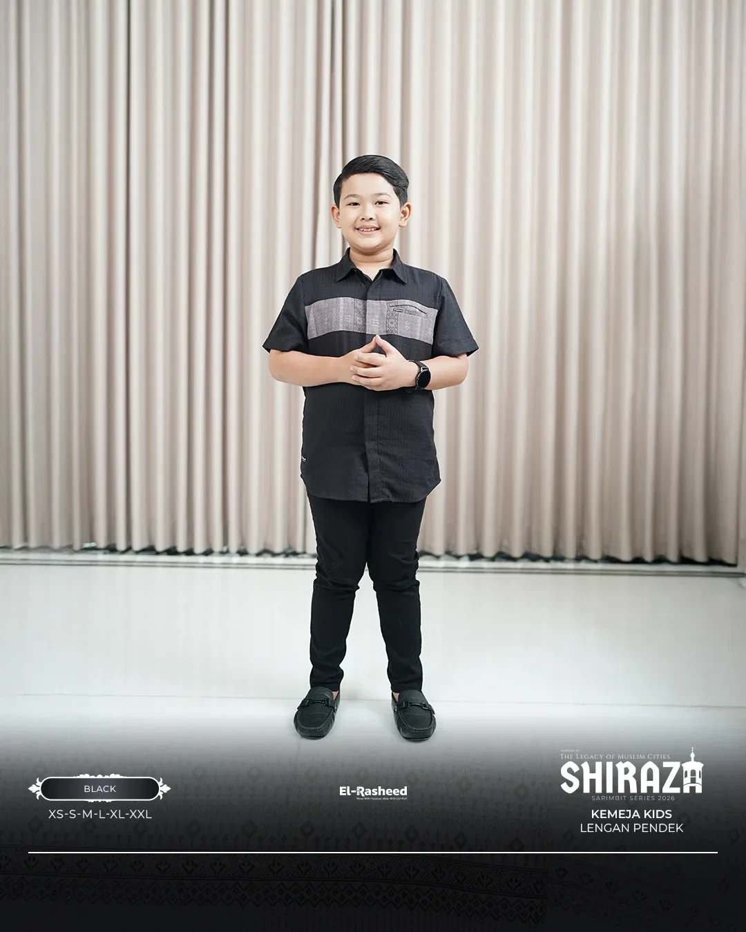 Yasmeera - KEMEJA SHIRAZA LENGAN PENDEK ANAK GRADE B thumb 22