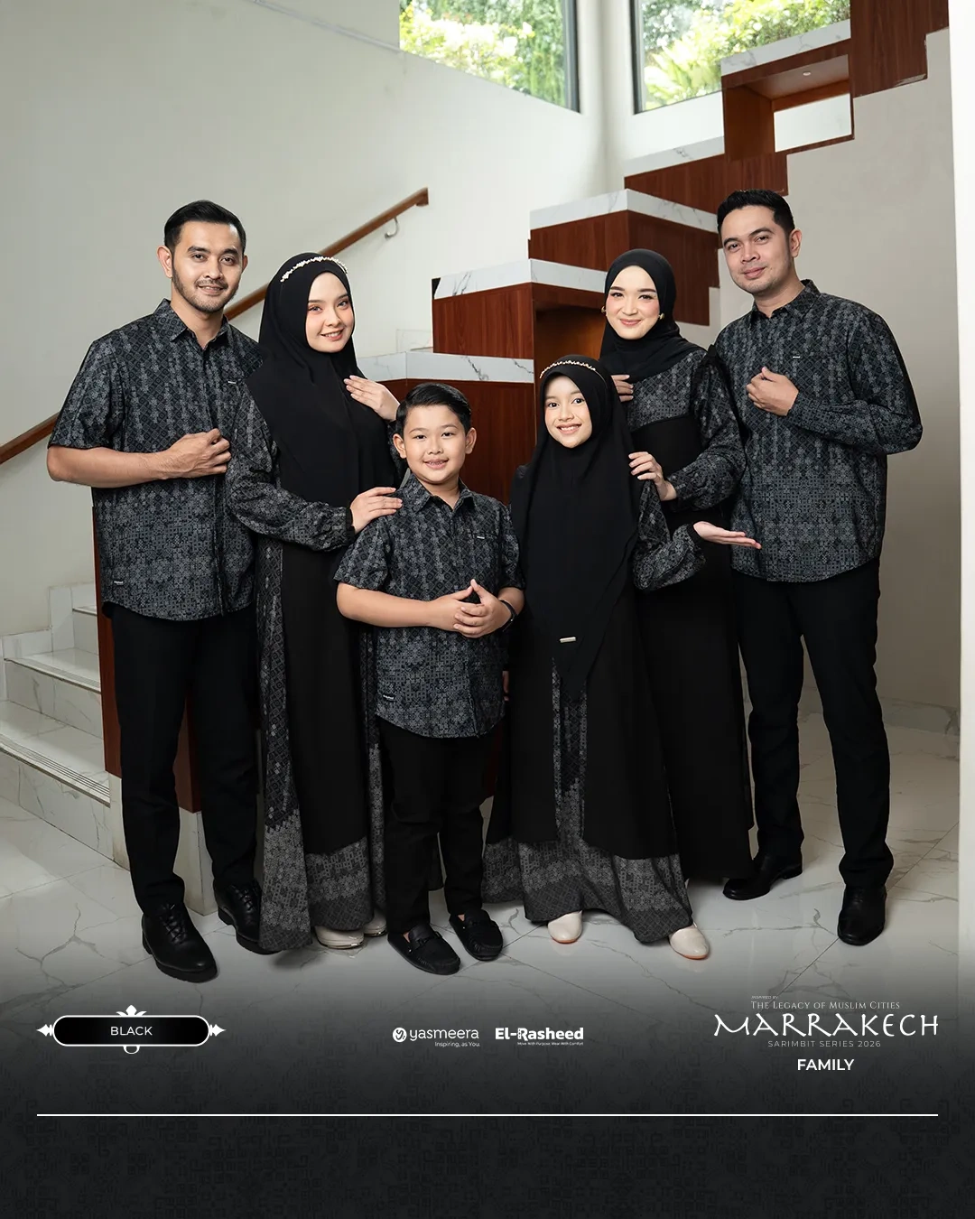 Yasmeera - MARRAKECH SERIES - BLACK