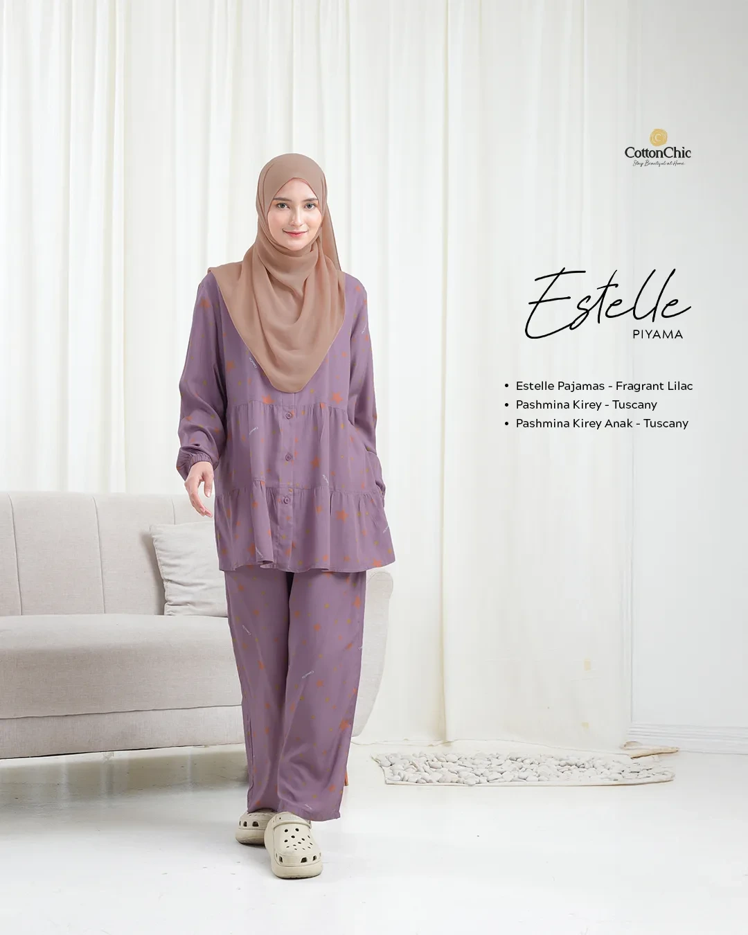 Yasmeera - PAJAMAS ESTELLE DEWASA GRADE B thumb 6