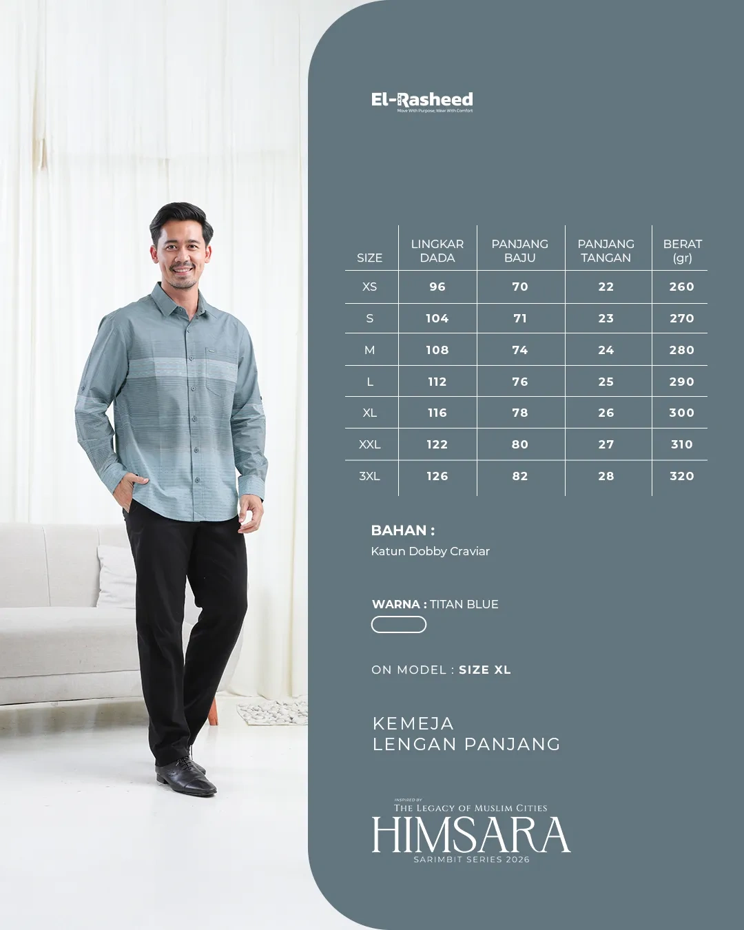 Yasmeera - HIMSARA SERIES - TITAN BLUE thumb 14