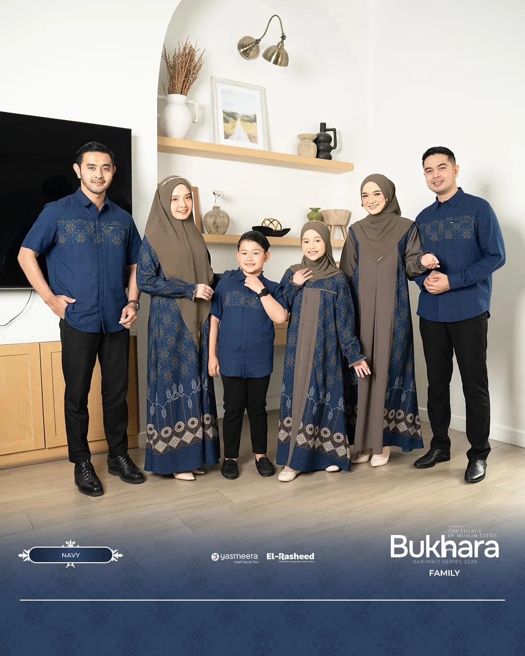 Yasmeera - BUKHARA SERIES - NAVY