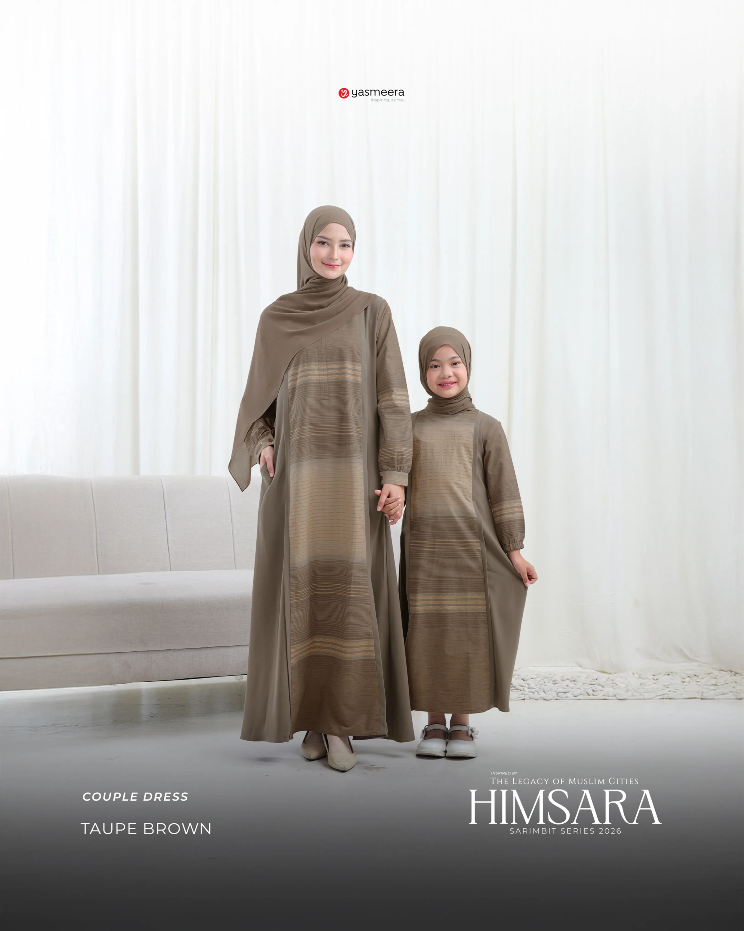 Yasmeera - HIMSARA SERIES - TAUPE BROWN thumb 39