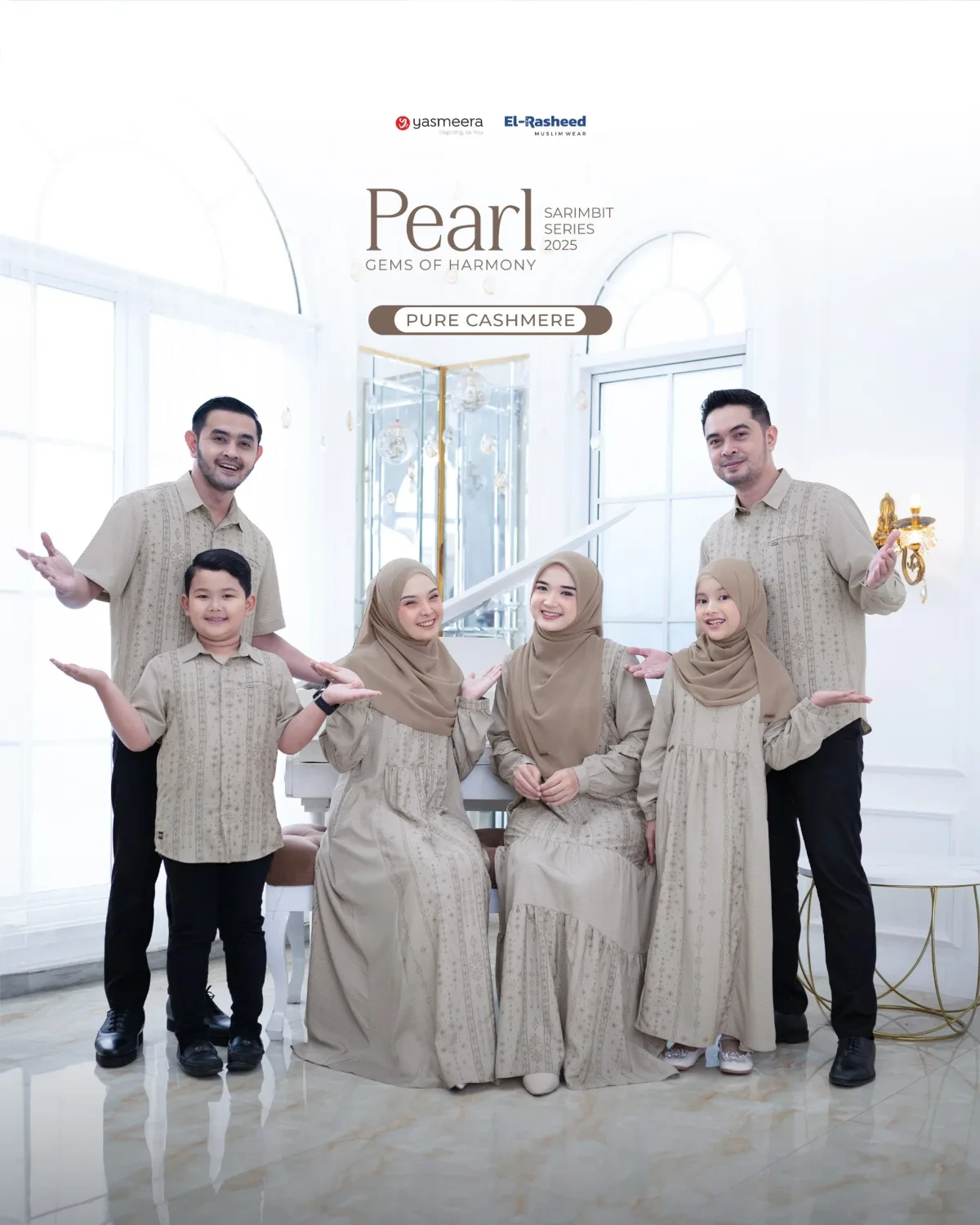 Yasmeera - SARIMBIT 2025 PEARL SERIES WARNA PURE CHASMERE thumb 8