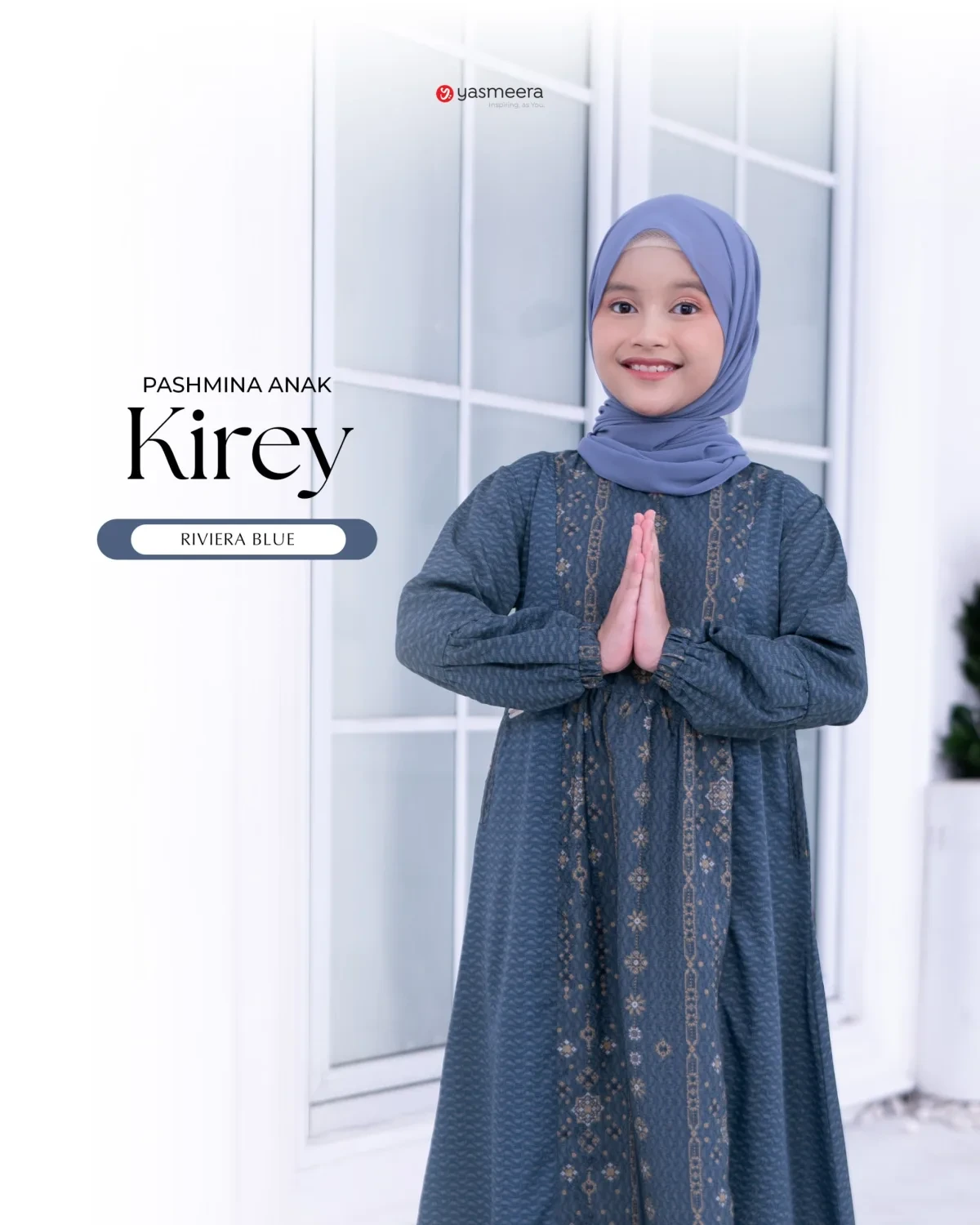 Yasmeera - PASHMINA KIREY GRADE B ANAK thumb 4