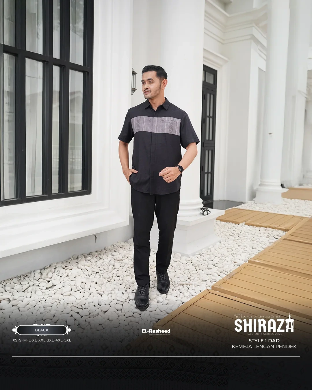 Yasmeera - KEMEJA SHIRAZA LENGAN PENDEK DEWASA GRADE B thumb 61