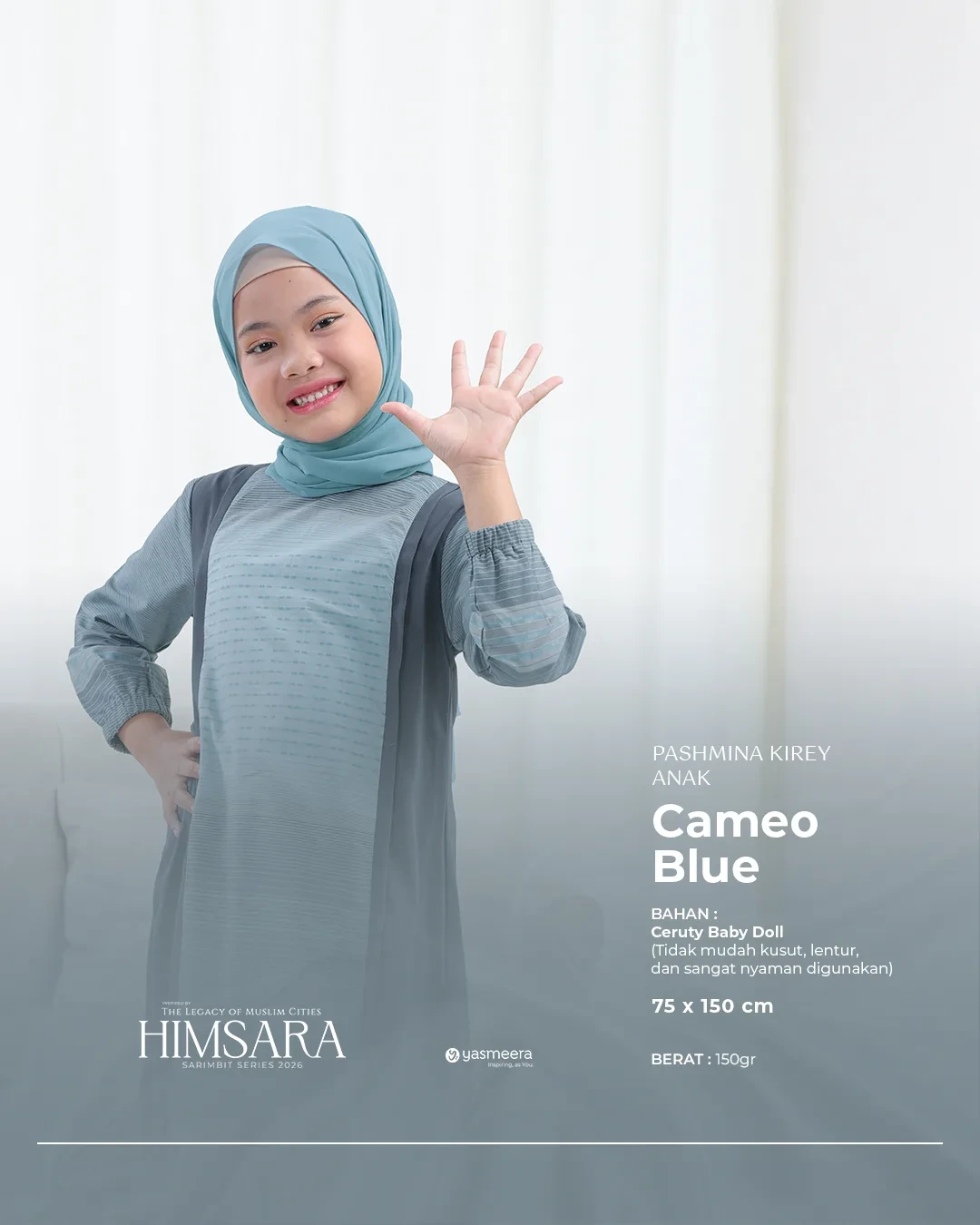 Yasmeera - PASHMINA PASANGAN SARIMBIT 2026 (HIMSARA)