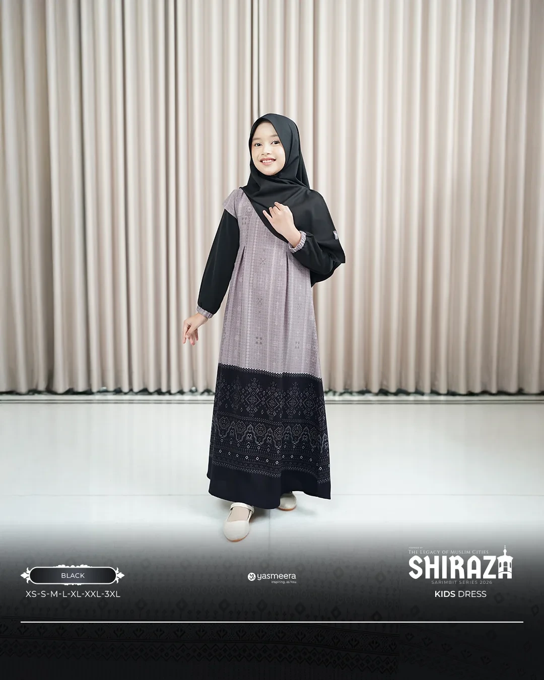 Yasmeera - GAMIS SHIRAZA STYLE 1 ANAK GRADE B thumb 17