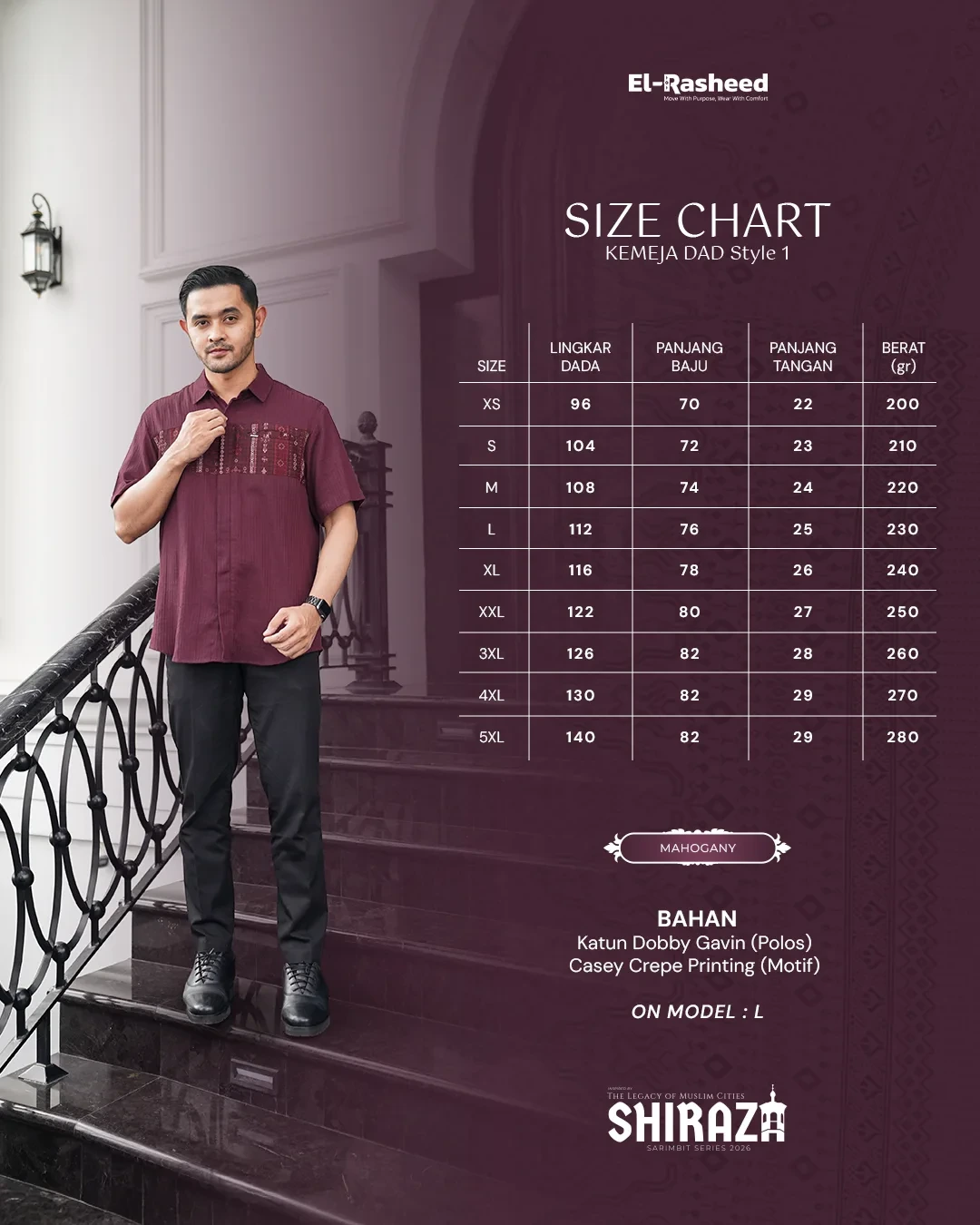 Yasmeera - SHIRAZA SERIES - MAHOGANY thumb 57