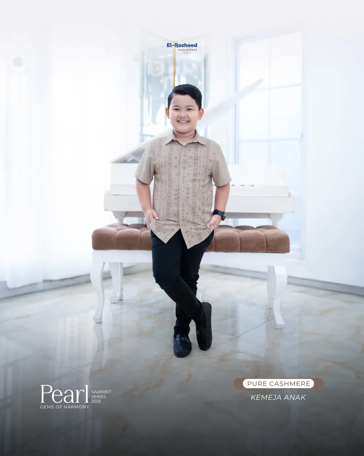 Yasmeera - KEMEJA PEARL ANAK (PURE CHASMERE) thumb 7
