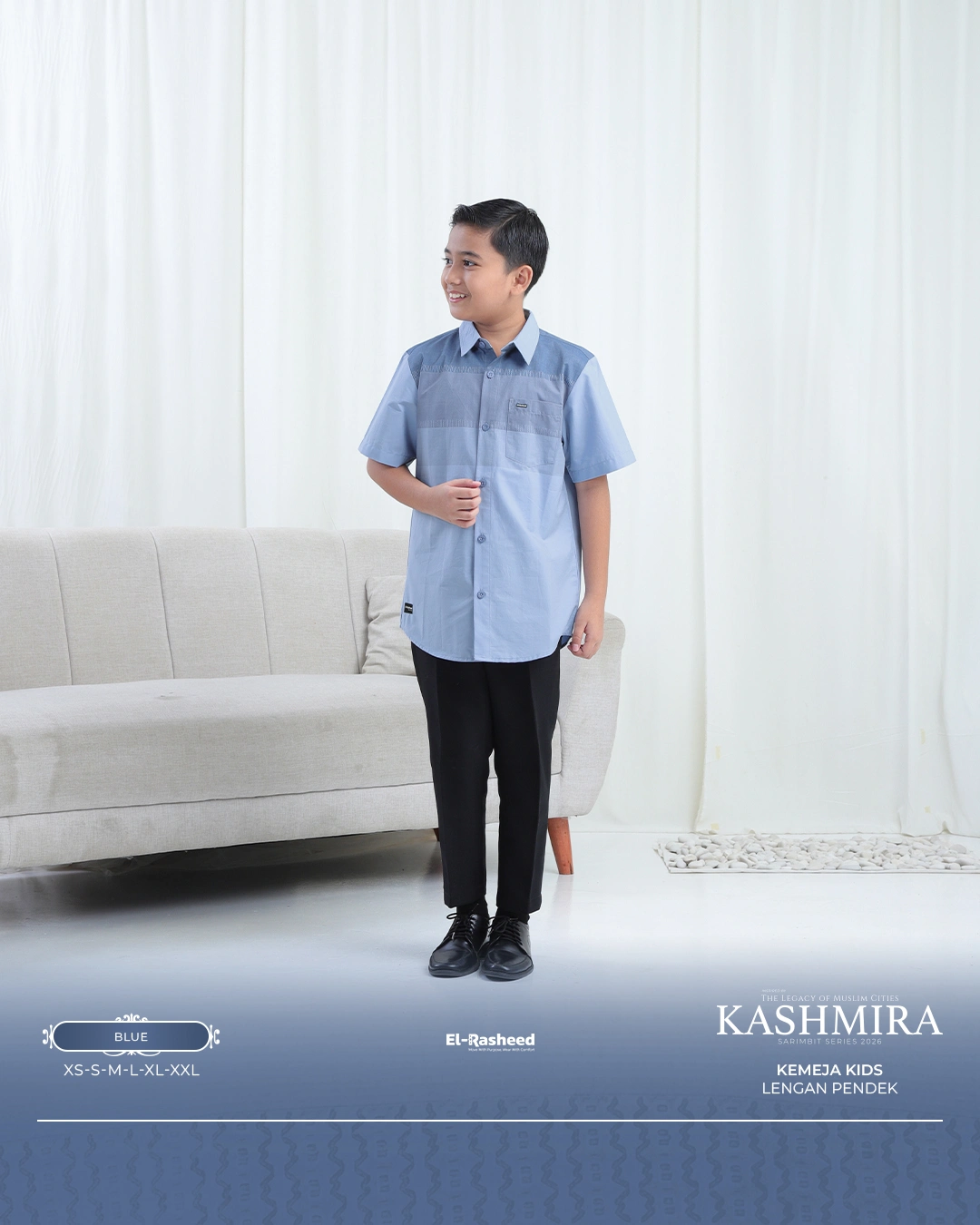 KEMEJA KASHMIRA ANAK GRADE B thumb 1