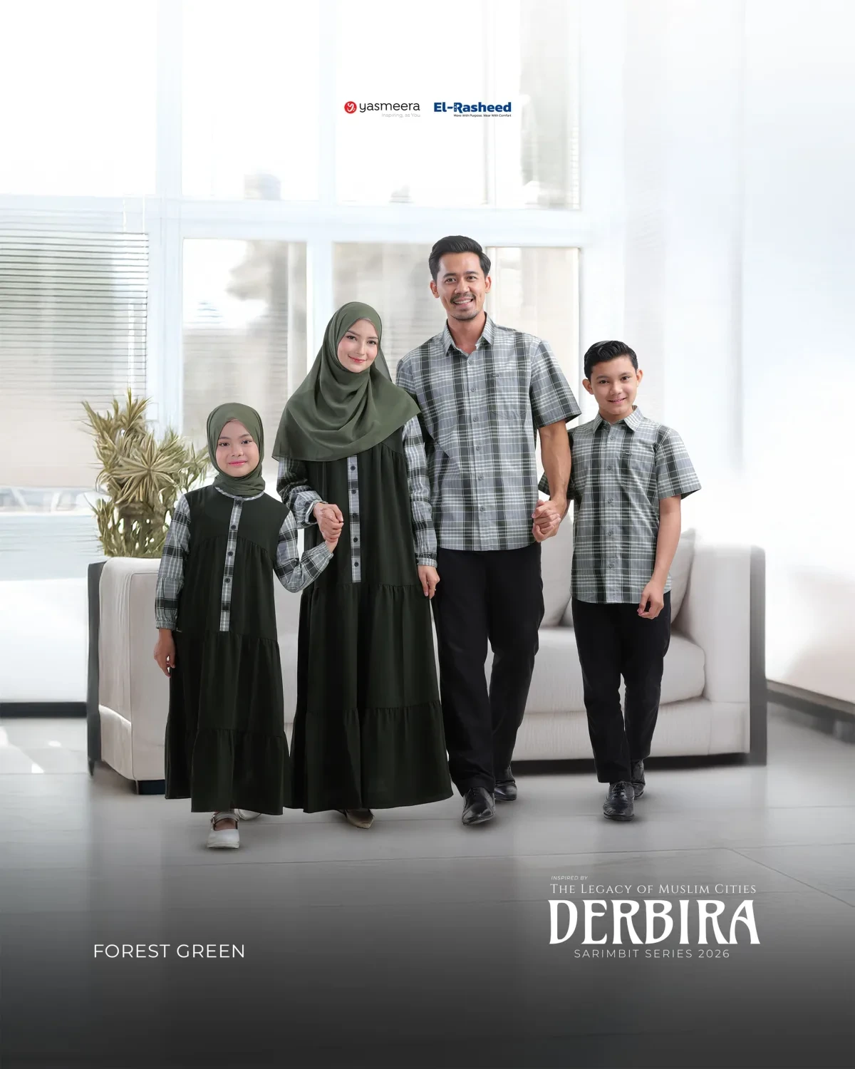 Yasmeera - DERBIRA SERIES - FOREST GREEN thumb 13