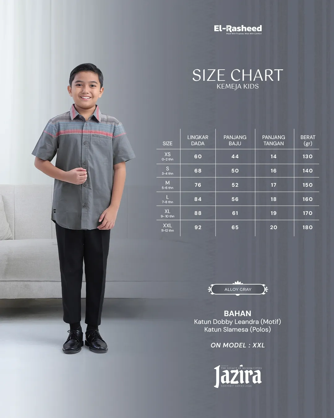 Yasmeera - JAZIRA SERIES - ALLOY GRAY thumb 23