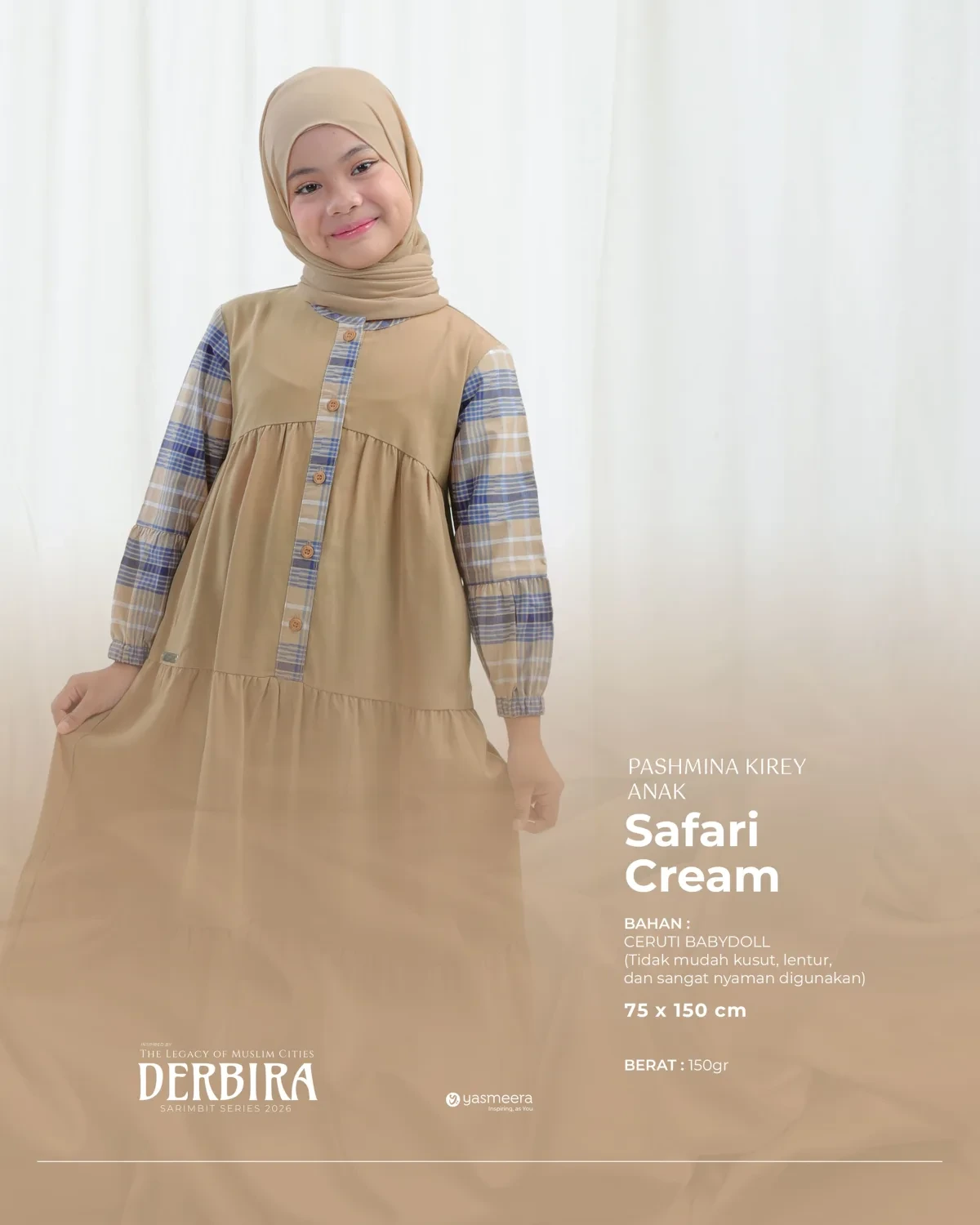 Yasmeera - KHIMAR & PASHMINA SARIMBIT 2026 VOL 2 (DERBIRA) thumb 3
