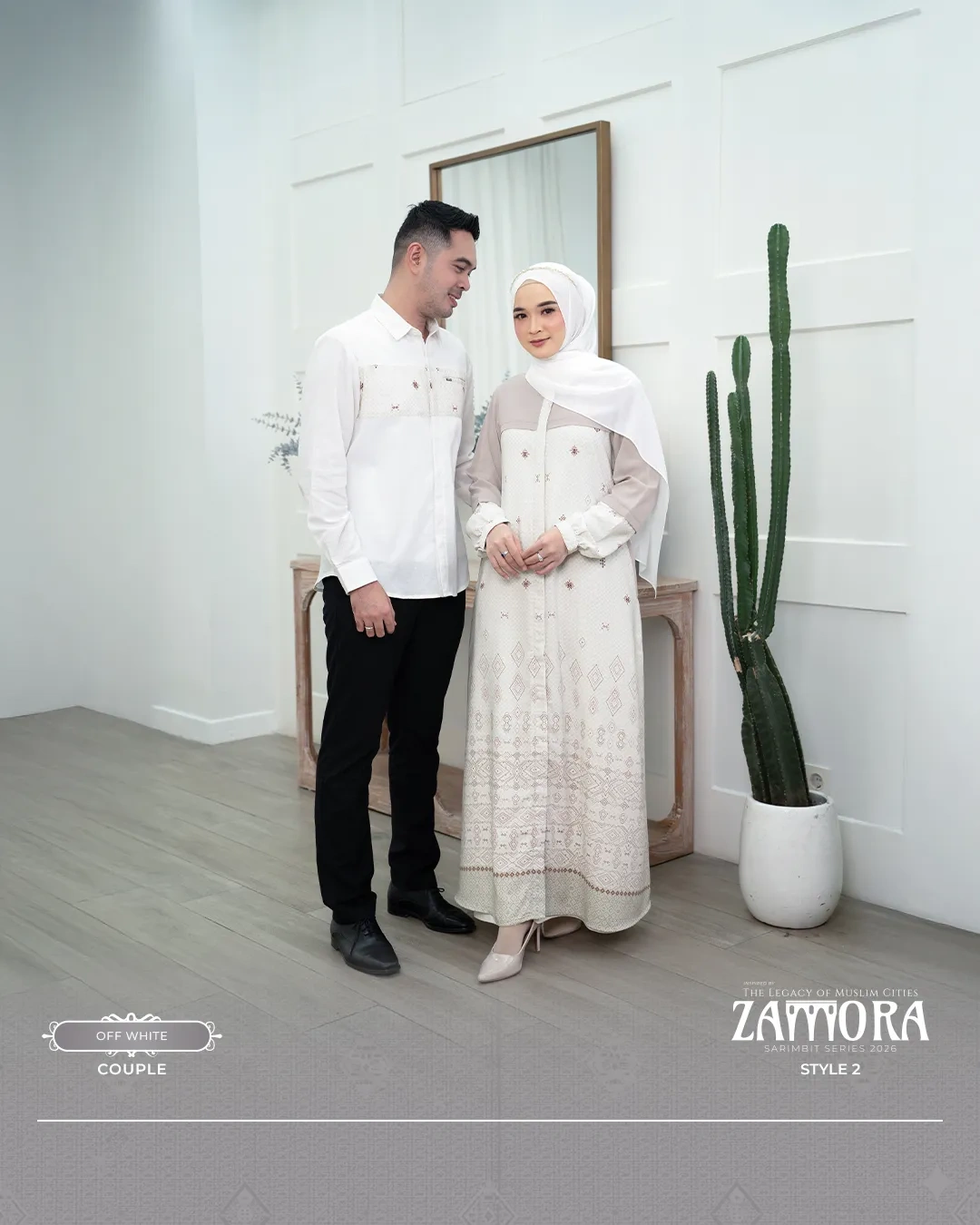 Yasmeera - ZAMORA SERIES - OFF WHITE thumb 60