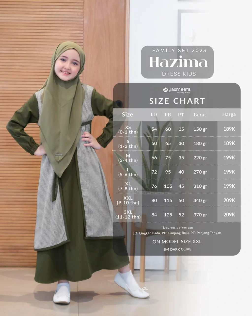 Yasmeera - GAMIS HAZIMA ANAK thumb 45