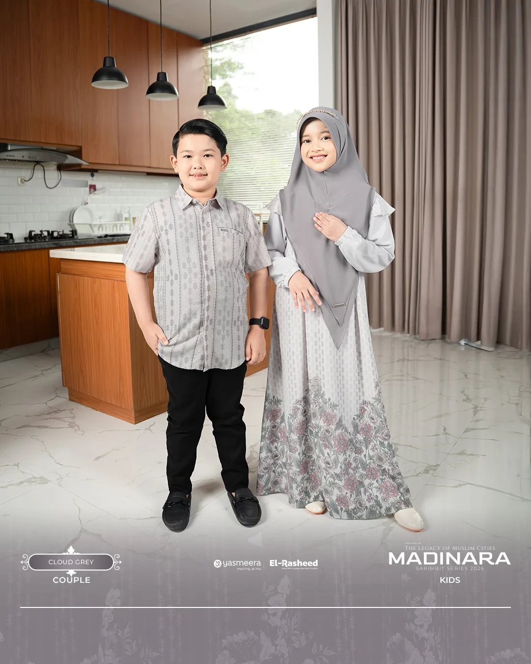 Yasmeera - MADINARA SERIES - CLOUD GREY thumb 47