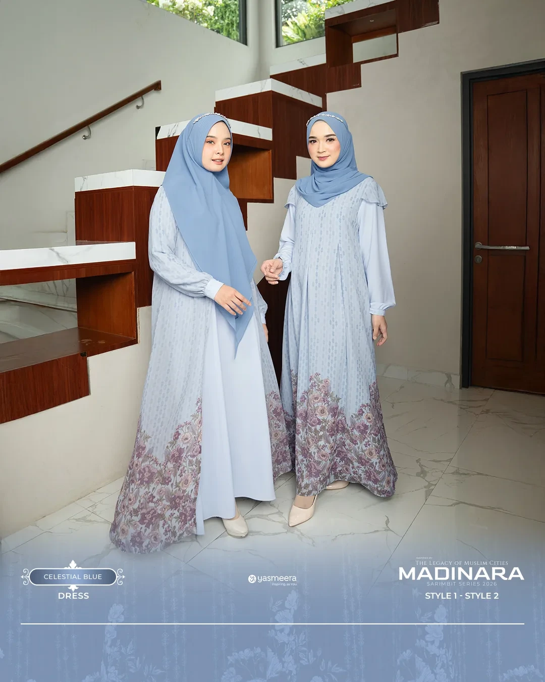Yasmeera - MADINARA SERIES - CELESTIAL BLUE thumb 58