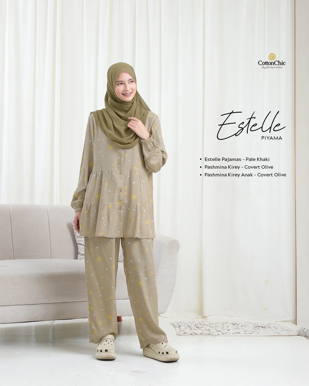Yasmeera - PAJAMAS ESTELLE DEWASA GRADE B thumb 10