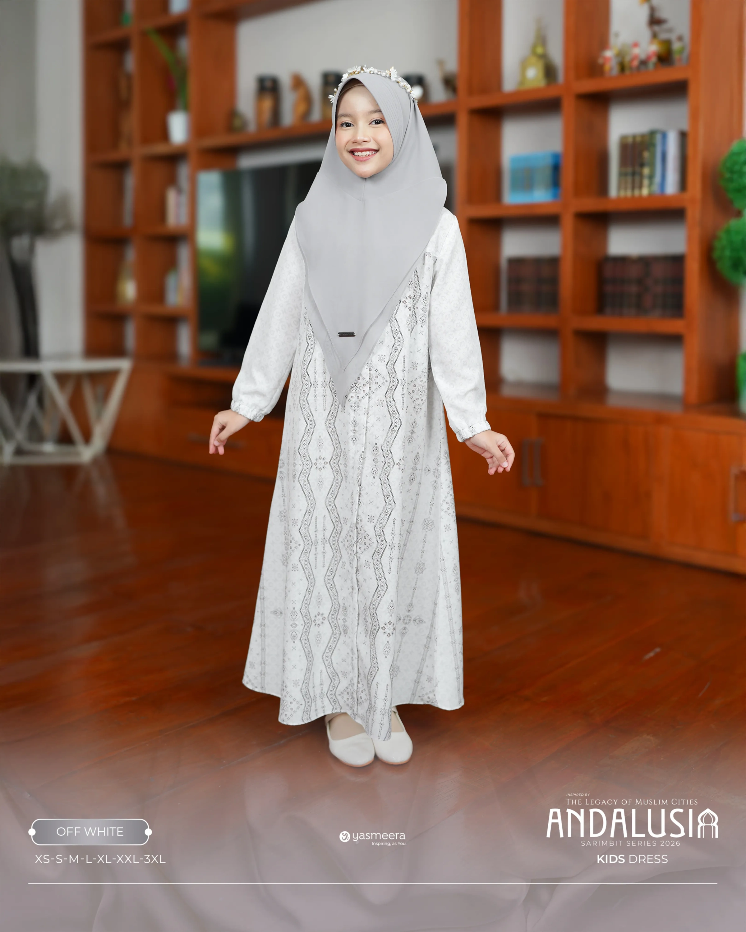 Yasmeera - ANDALUSIA SERIES - OFF WHITE thumb 7