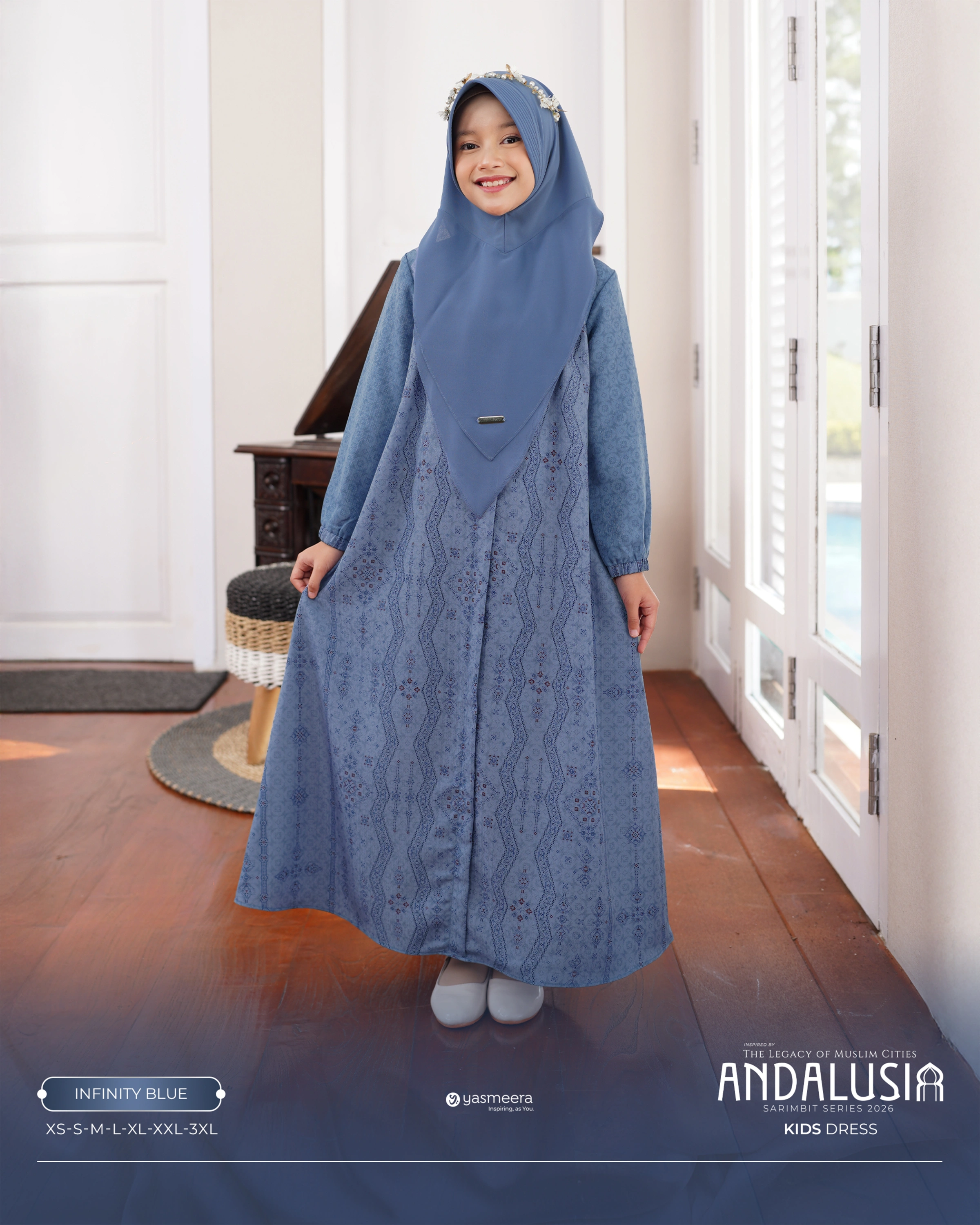 GAMIS ANDALUSIA ANAK GRADE B thumb 24