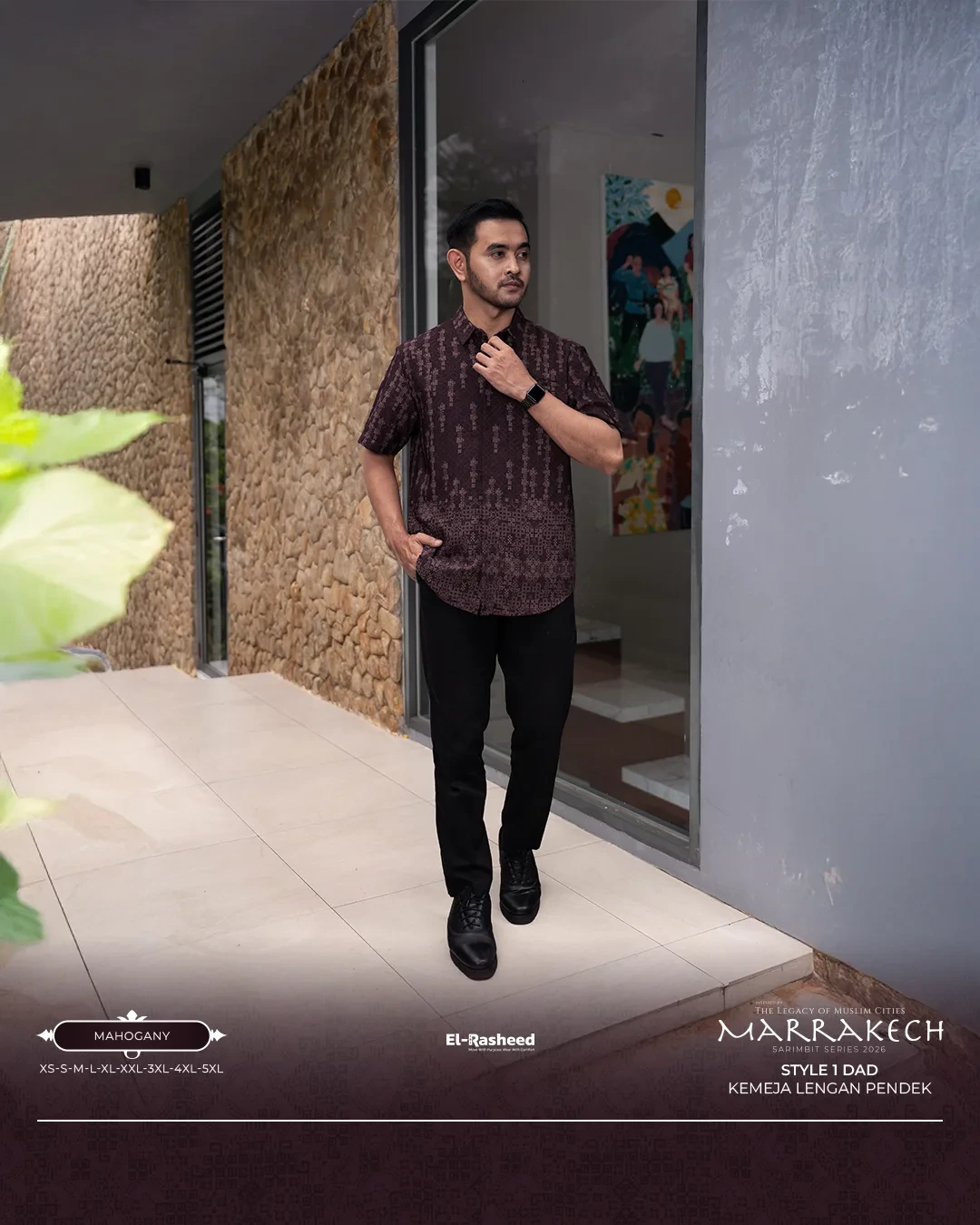 Yasmeera - KEMEJA MARRAKECH LENGAN PENDEK DEWASA GRADE B thumb 21