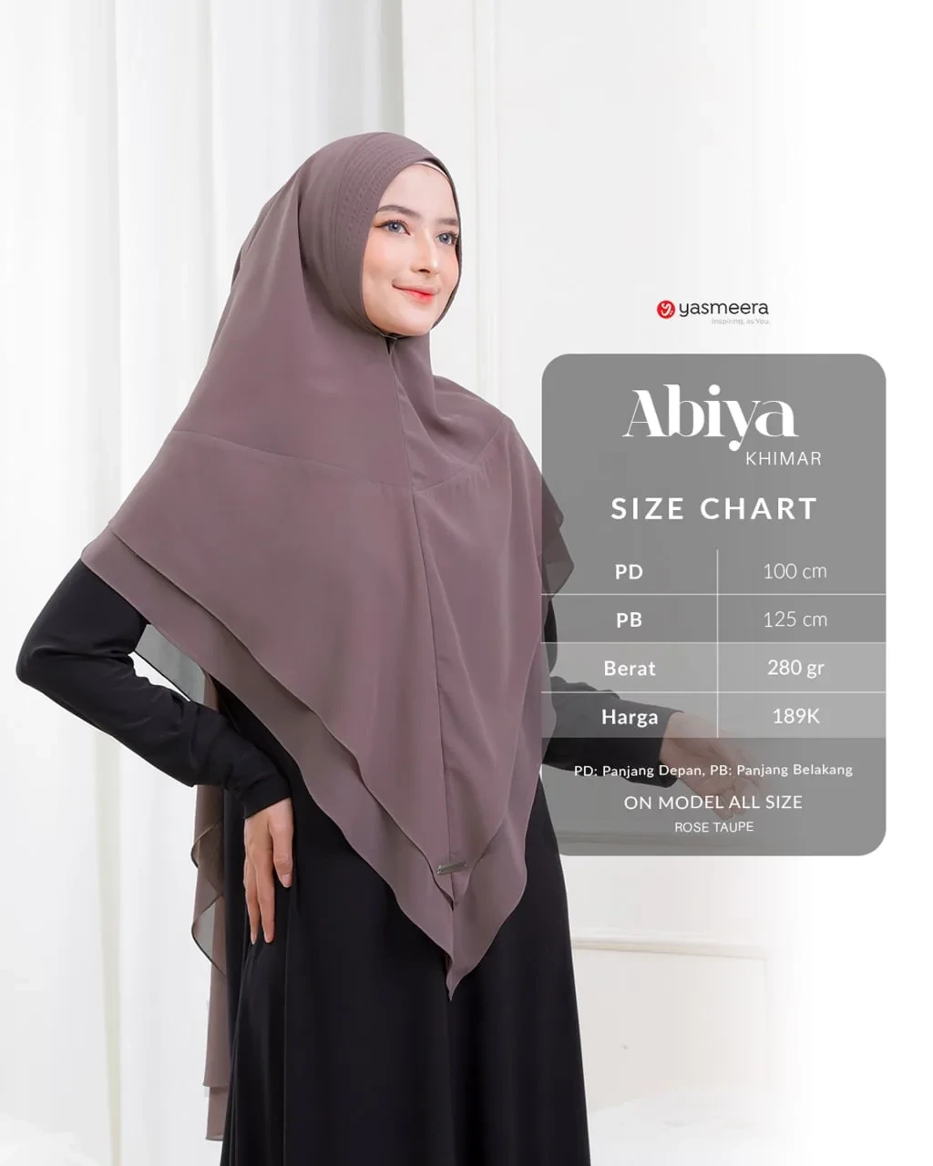 Yasmeera - KHIMAR ABIYA thumb 19