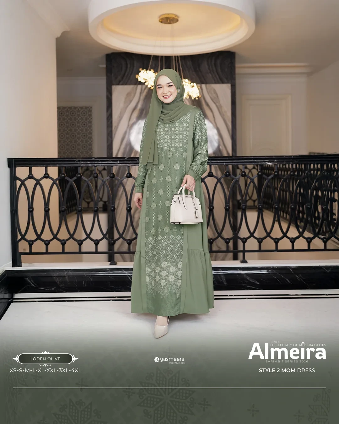 Yasmeera - ALMEIRA SERIES - LODEN OLIVE thumb 63