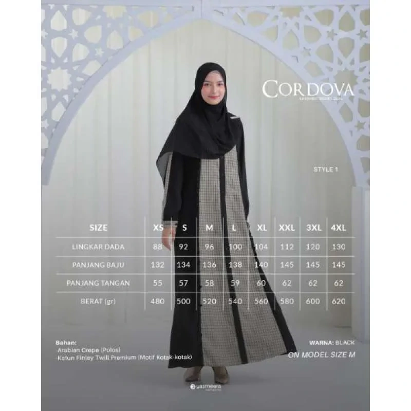Yasmeera - GAMIS CORDOVA ANAK thumb 4
