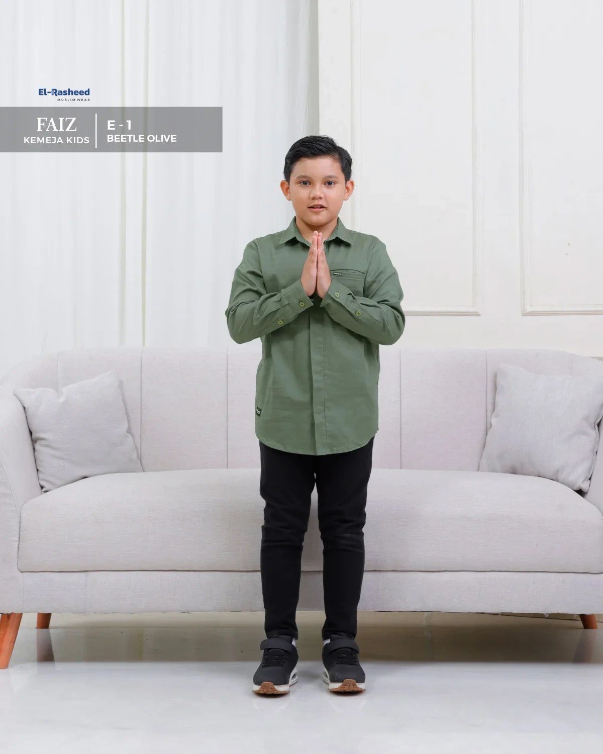 Yasmeera - KEMEJA FAIZ ANAK thumb 12