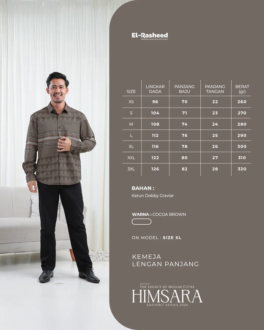 Yasmeera - HIMSARA SERIES - COCOA BROWN thumb 18
