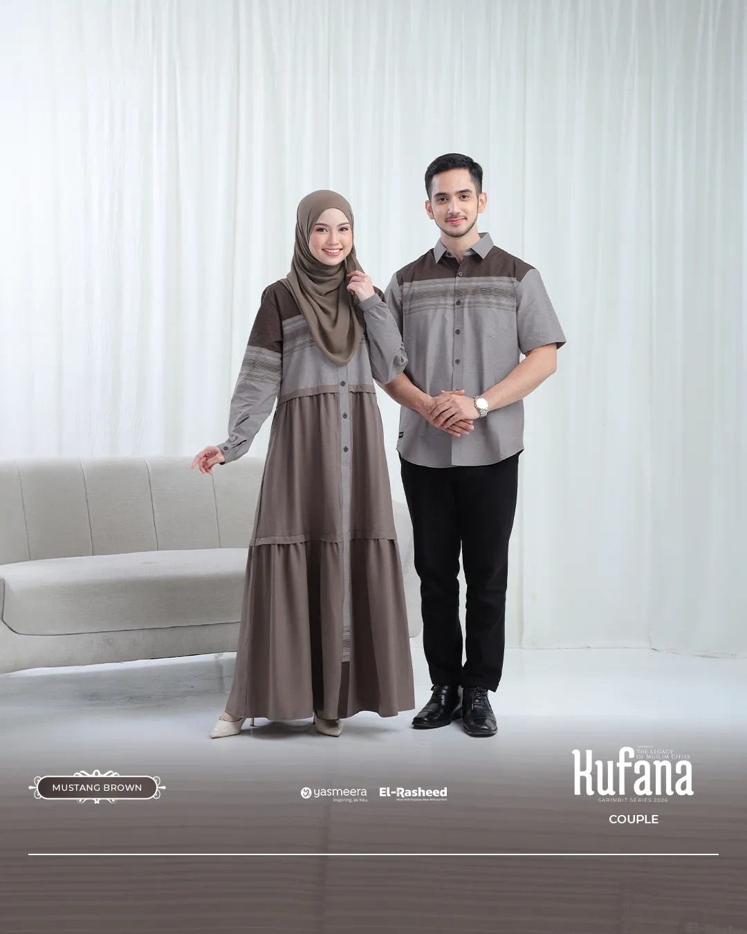 Yasmeera - KUFANA SERIES - MUSTANG BROWN thumb 37
