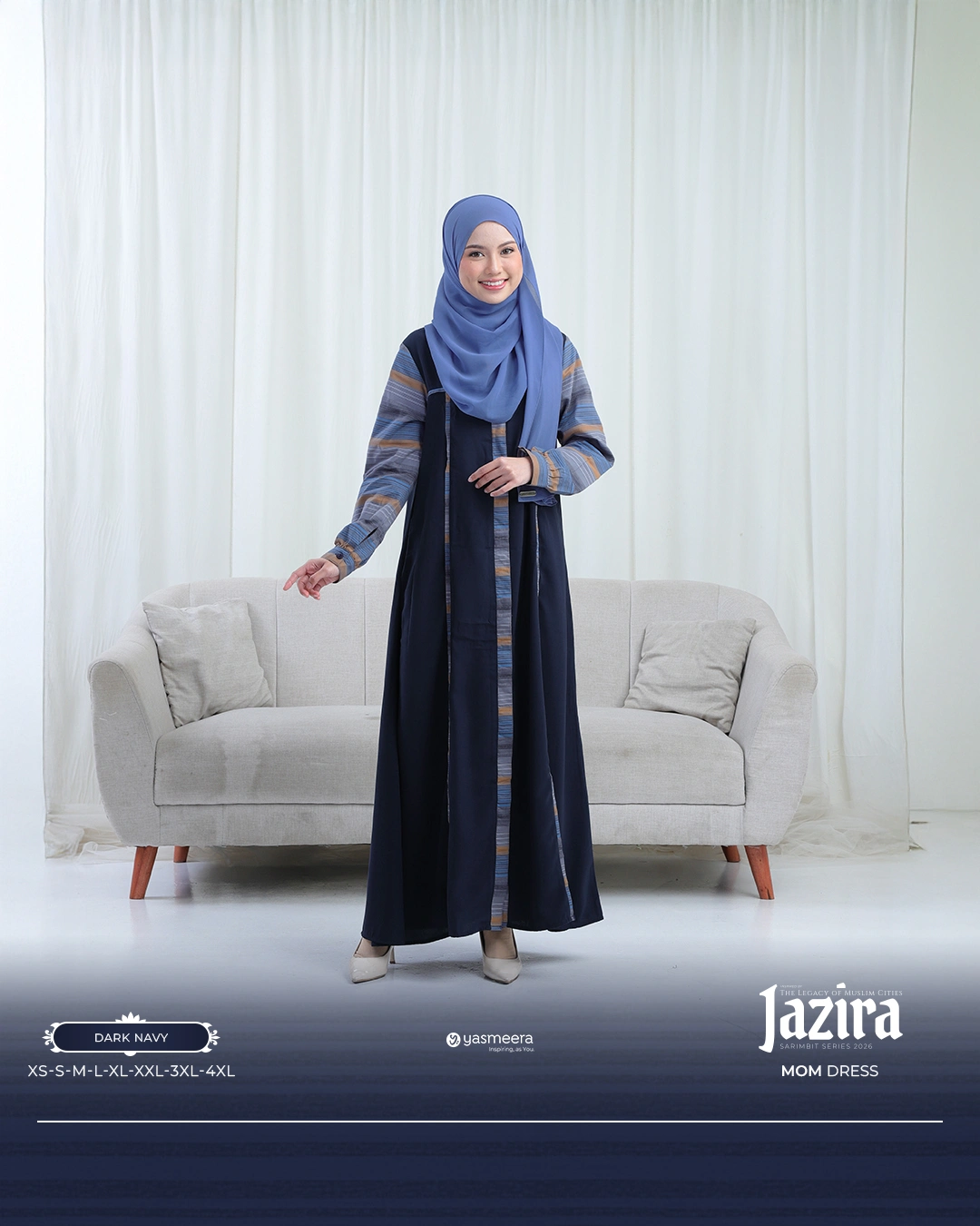 GAMIS JAZIRA DEWASA GRADE B thumb 9