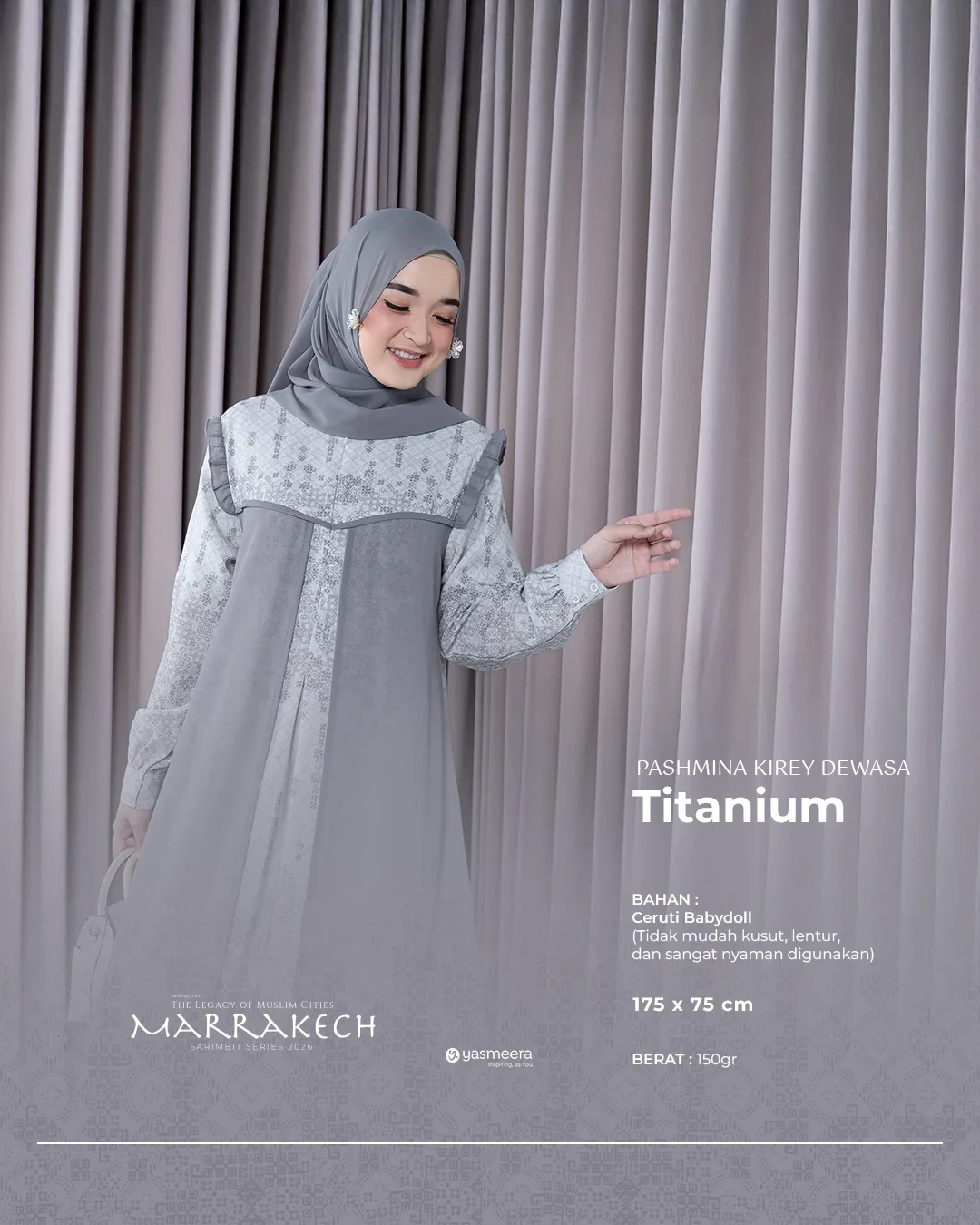 Yasmeera - KHIMAR & PASHMINA SARIMBIT 2026 (MARRAKECH)