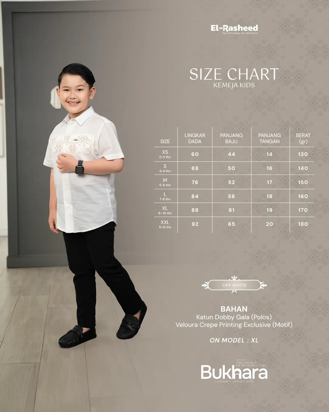 Yasmeera - KEMEJA BUKHARA ANAK GRADE B thumb 25