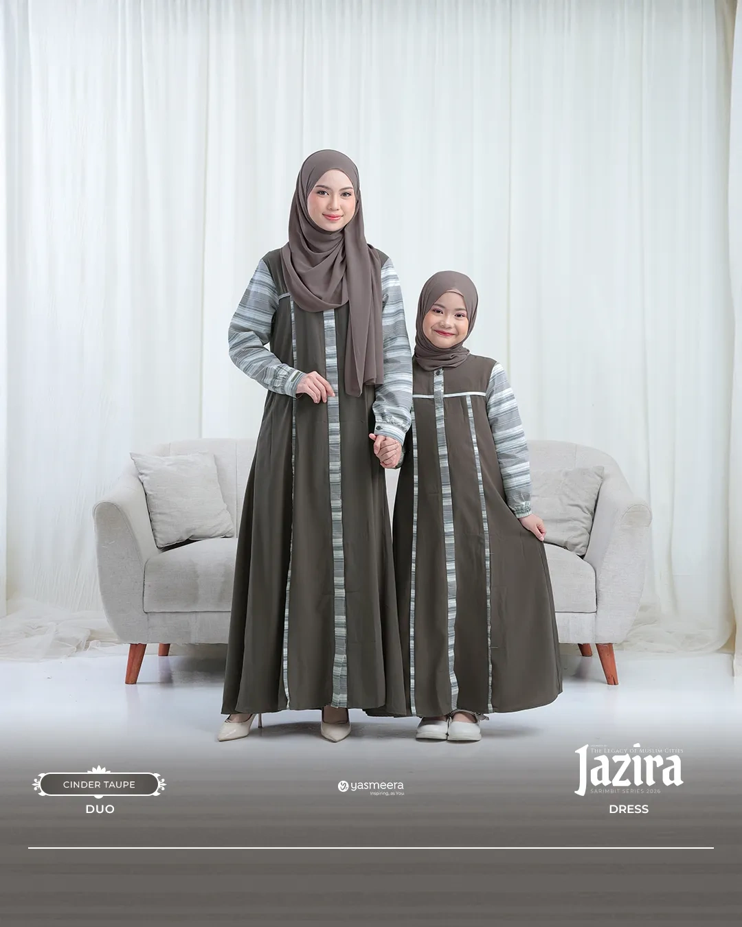 Yasmeera - JAZIRA SERIES - CINDER TAUPE thumb 37