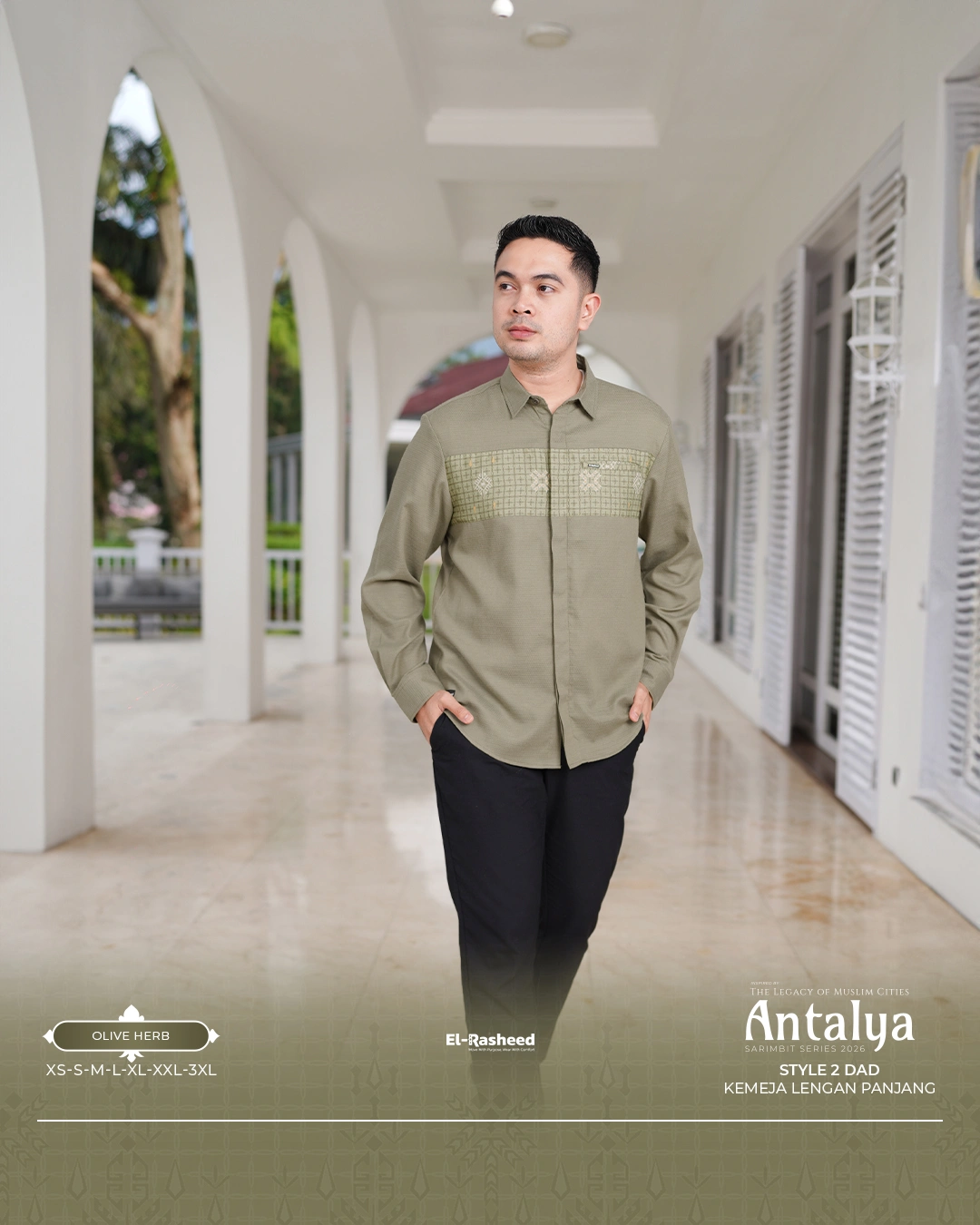 KEMEJA ANTALYA LENGAN PANJANG DEWASA GRADE B thumb 27