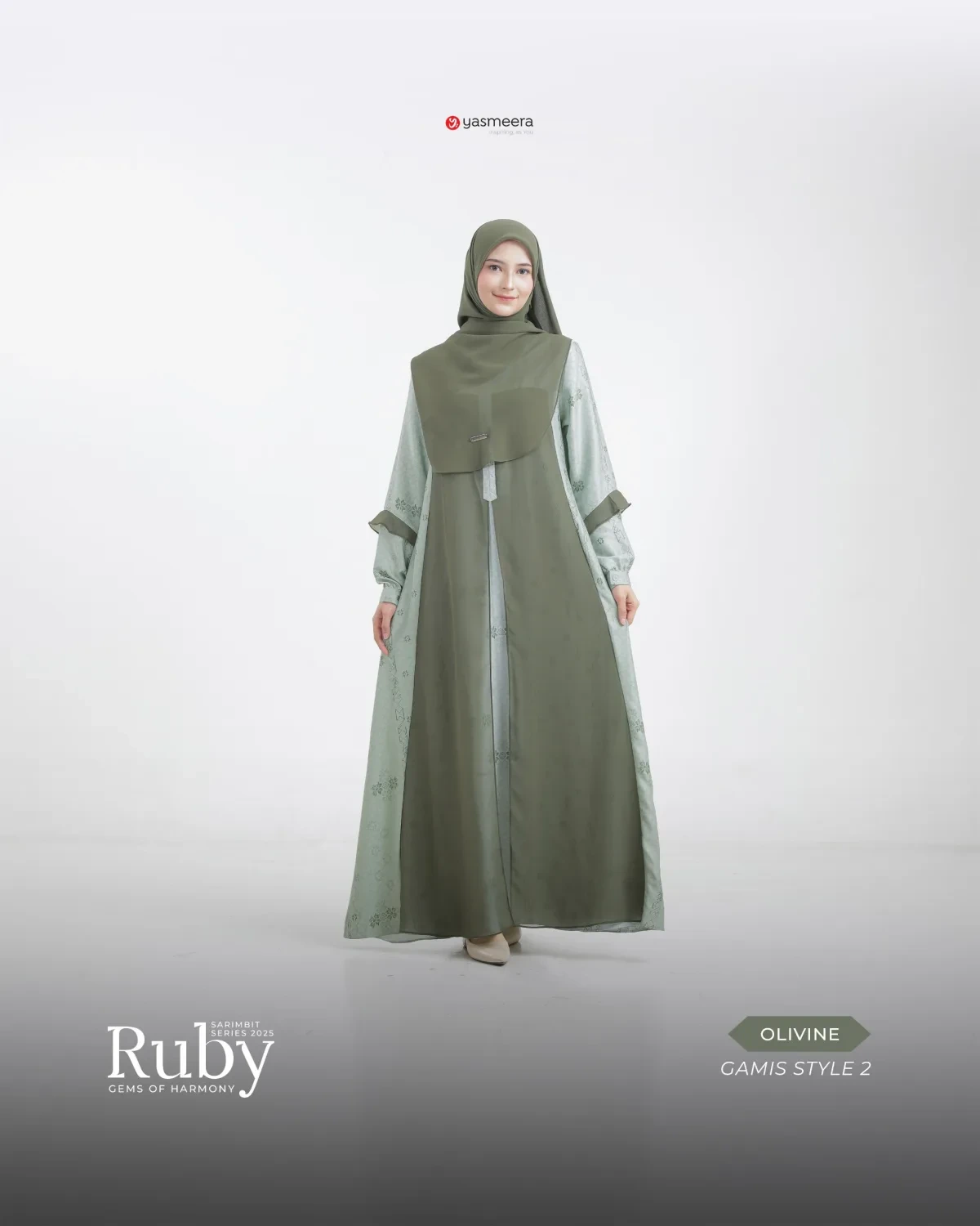 Yasmeera - SARIMBIT 2025 RUBY SERIES WARNA OLIVINE thumb 6