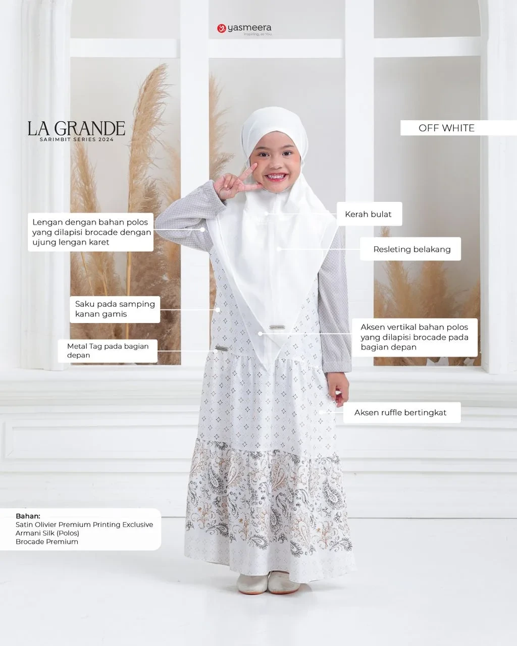 Yasmeera - GAMIS LA GRANDE ANAK thumb 59