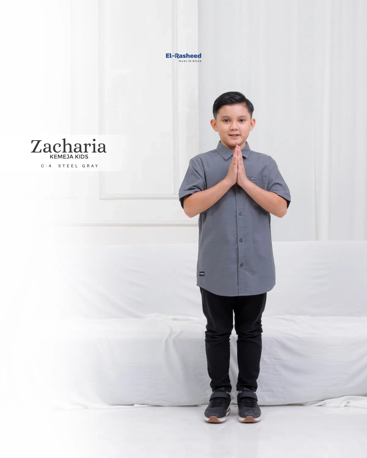Yasmeera - KEMEJA ZACHARIA ANAK