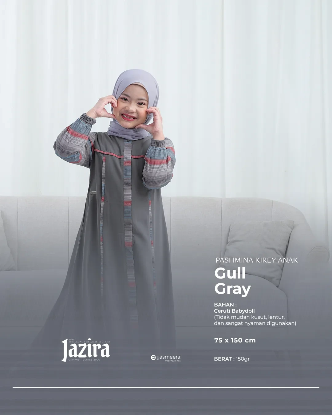 Yasmeera - KHIMAR & PASHMINA SARIMBIT 2026 (JAZIRA)