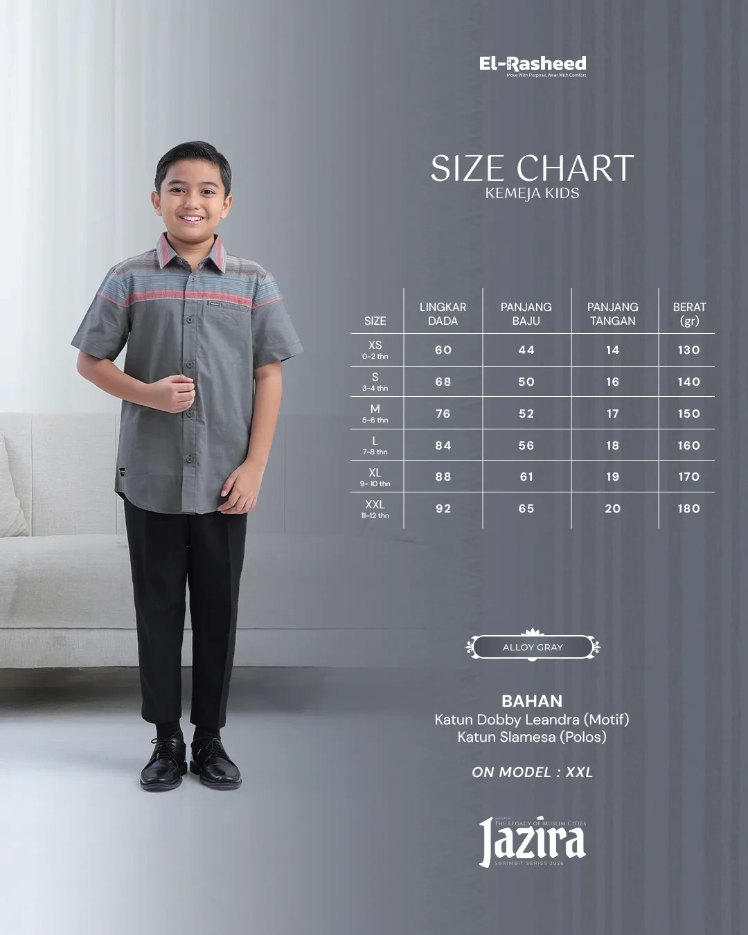 Yasmeera - JAZIRA SERIES - ALLOY GRAY thumb 44
