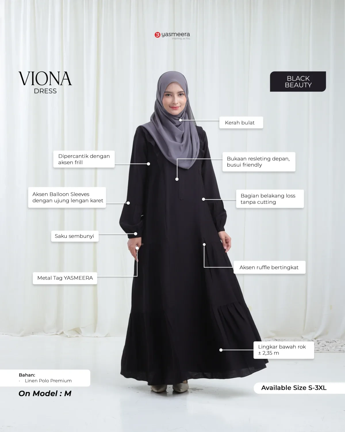Yasmeera - GAMIS VIONA thumb 44