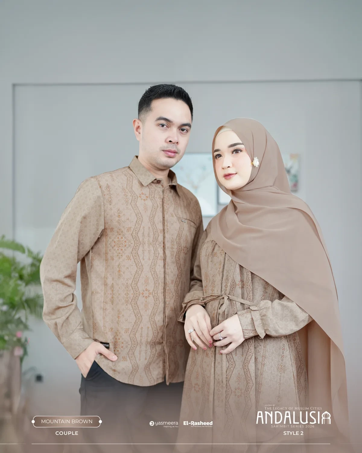 Yasmeera - ANDALUSIA SERIES - MOUNTAIN BROWN thumb 56
