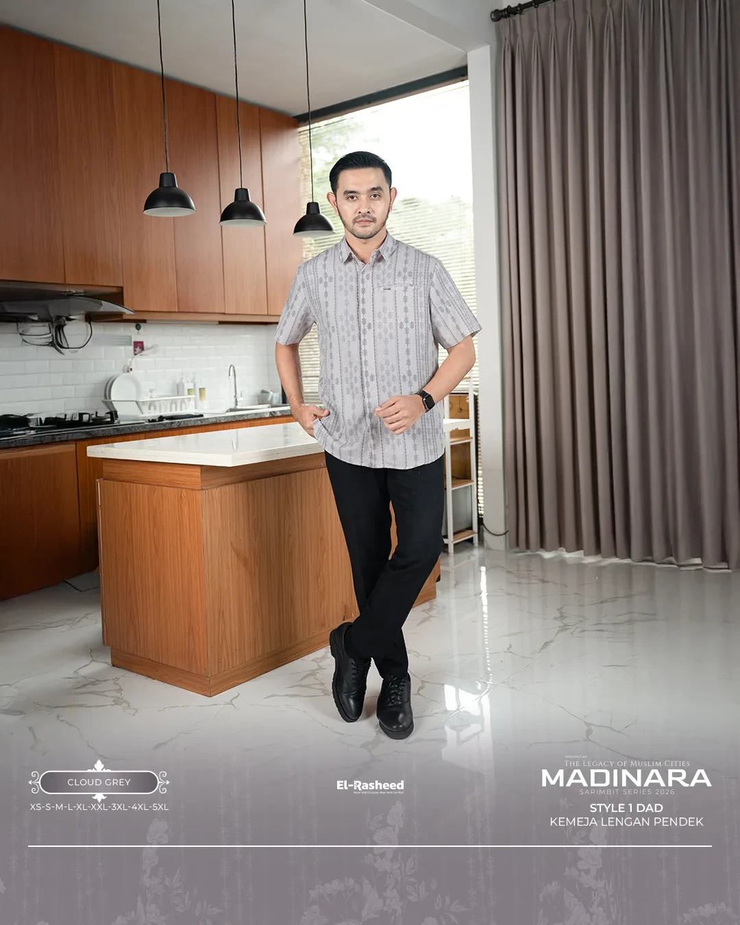 Yasmeera - KEMEJA MADINARA LENGAN PENDEK DEWASA GRADE B thumb 23