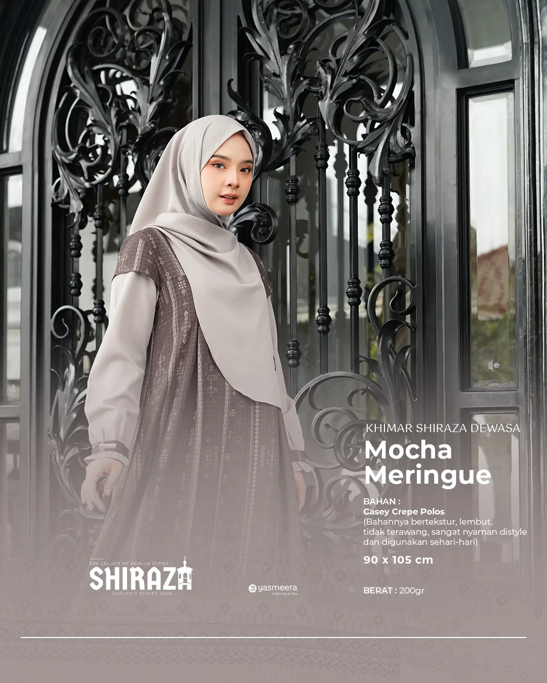 Yasmeera - KHIMAR SHIRAZA SARIMBIT 2026 thumb 7