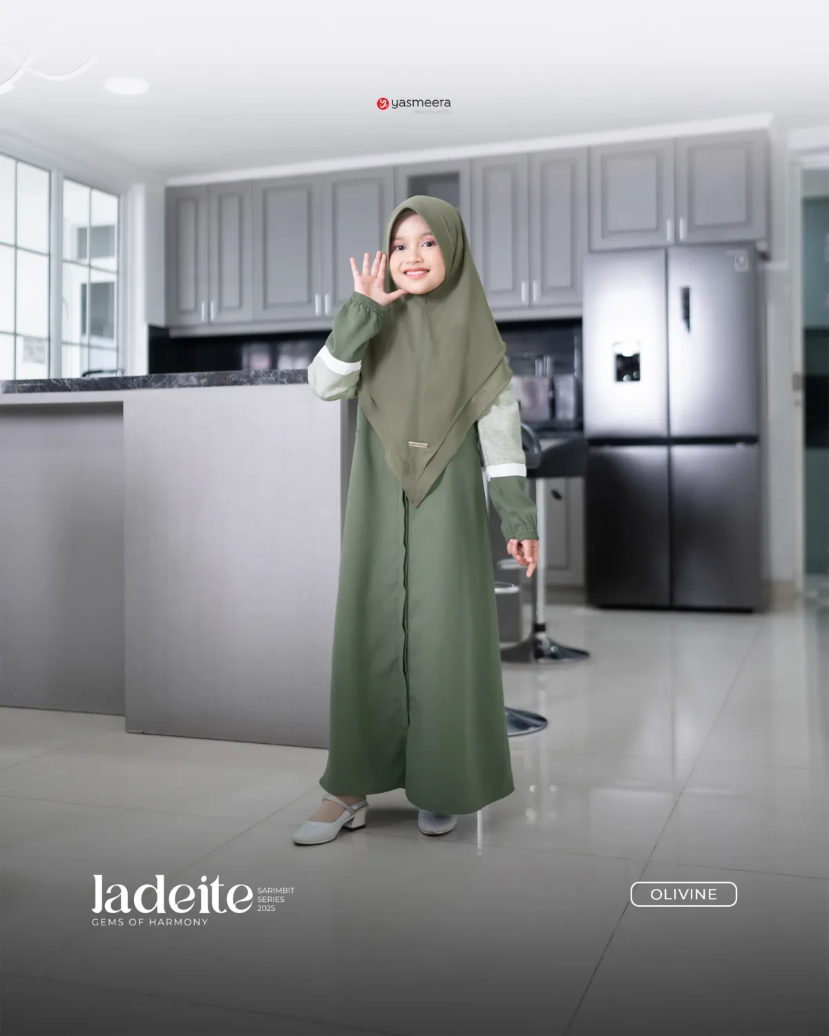 Yasmeera - SARIMBIT 2025 JADEITE SERIES WARNA OLIVINE thumb 4