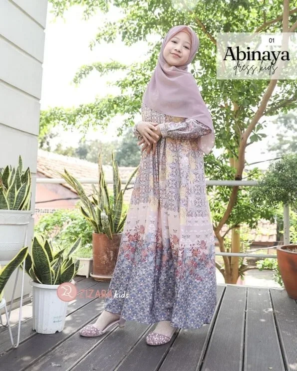 Zizara - Dress Kids Abinaya 01