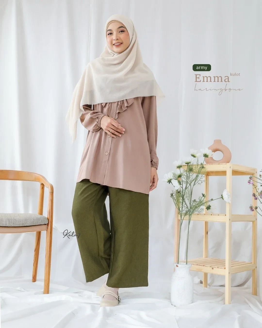 Zizara - Kulot Emma Army thumb 2