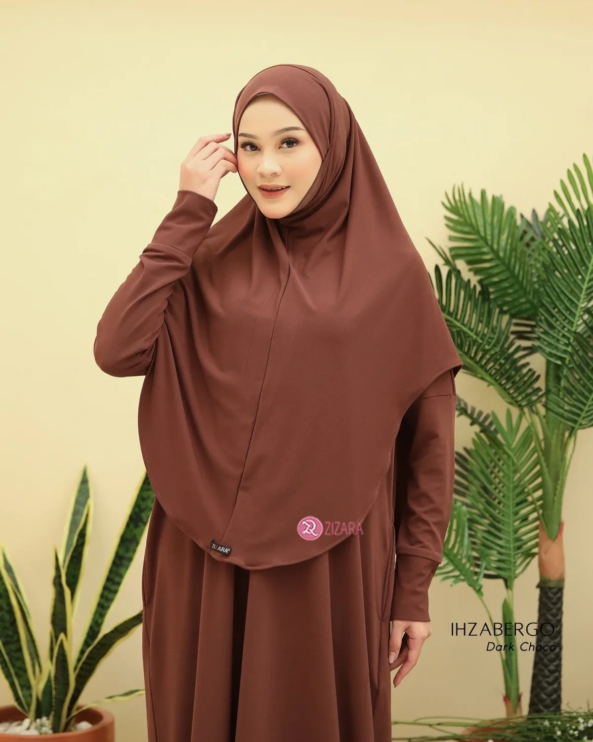 Zizara - Bergo Ihza Dark Choco thumb 2